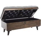 Liam Tufted Cocktail Ottoman - OTT6400 - Safavieh