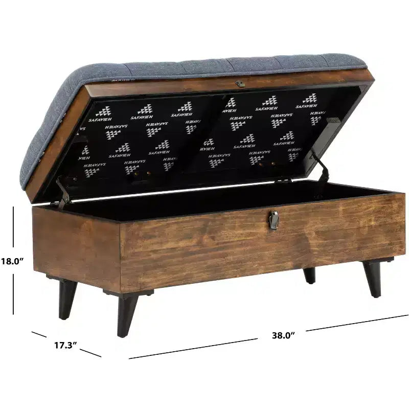 Liam Tufted Cocktail Ottoman - OTT6400 - Safavieh