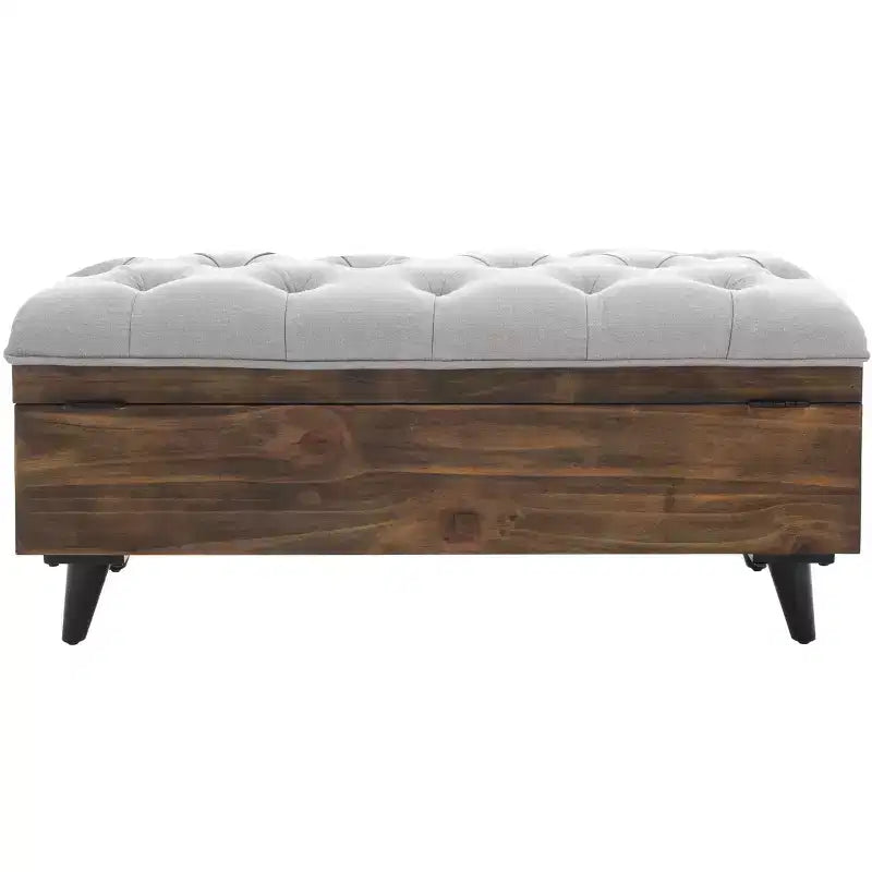 Liam Tufted Cocktail Ottoman - OTT6400 - Safavieh