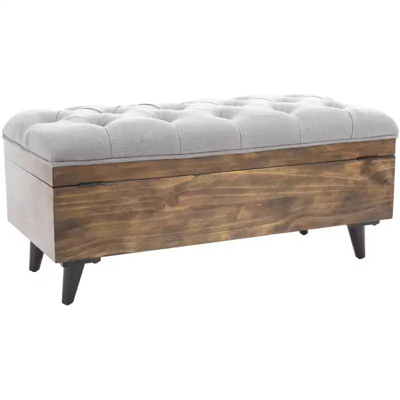 Liam Tufted Cocktail Ottoman - OTT6400 - Safavieh