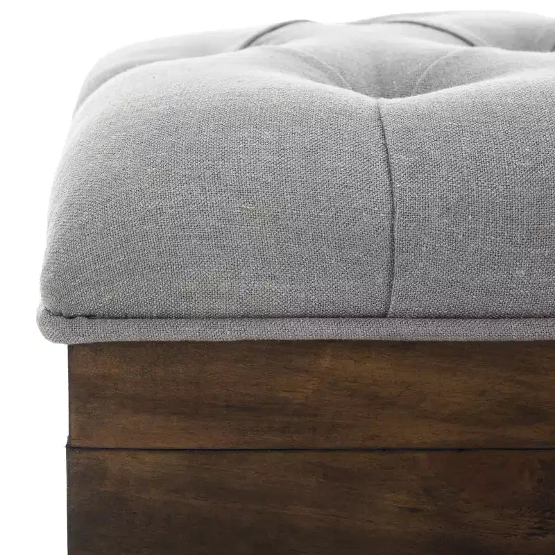 Liam Tufted Cocktail Ottoman - OTT6400 - Safavieh