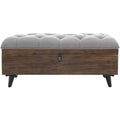 Liam Tufted Cocktail Ottoman - OTT6400 - Safavieh