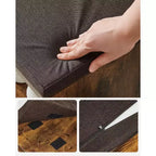 Storage Bench with Cushion, Drawer, and Open Compartments Organize Shoes and Essentials with Ease