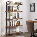 Lantine 63 5-Tier Open Etagere Bookcase