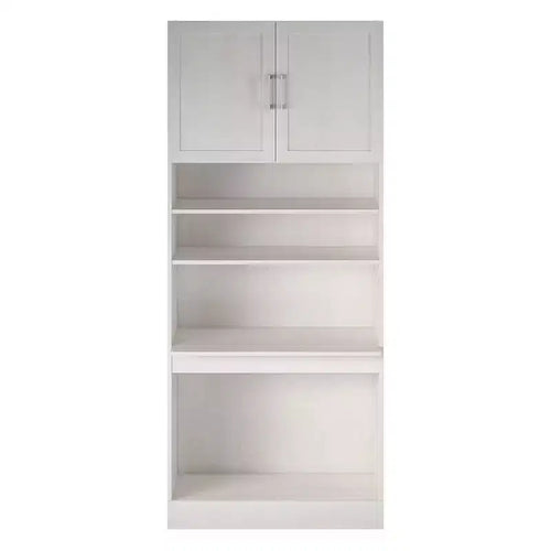 Ameriwood Home Elba Vanity Modular Closet Unit, Ivory Oak