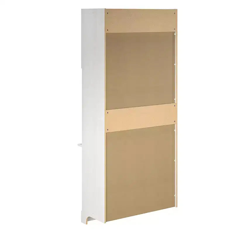 Ameriwood Home Elba Vanity Modular Closet Unit, Ivory Oak