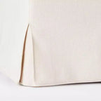 Lynwood Slipcover Cube Ottoman - Threshold designed with Studio McGee