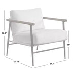 Lifestorey Demi Mid Century Modern Accent Chair