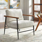 Lifestorey Demi Mid Century Modern Accent Chair
