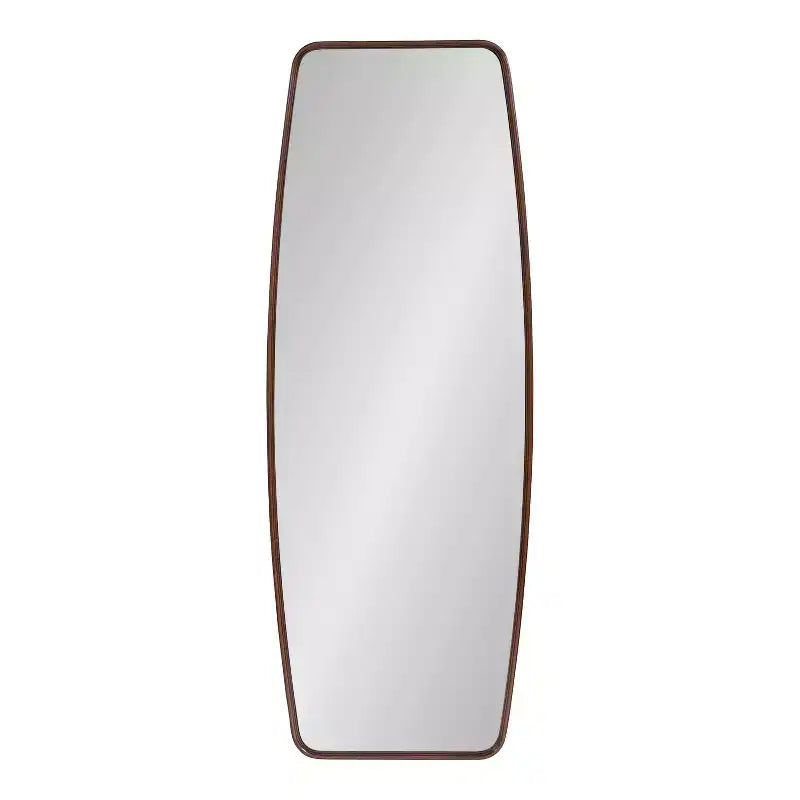 Specchio a figura intera rettangolare Kate and Laurel Caskill in MDF, 18x48, Bronzo