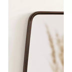 Specchio a figura intera rettangolare Kate and Laurel Caskill in MDF, 18x48, Bronzo