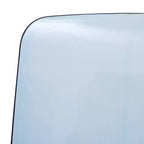 LeisureMod Murray Sedia da Pranzo in Acrilico con Bordo a Cascata e Sedile Modellato Elegante, Stile Moderno per Cucina, Sala da Pranzo, Ufficio, Lounge o Bar