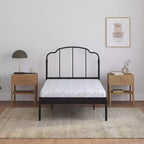 RealRooms Slumber Space Materasso in Poliestere con Imbottitura da 5 Pollici e Rivestimento Jacquard