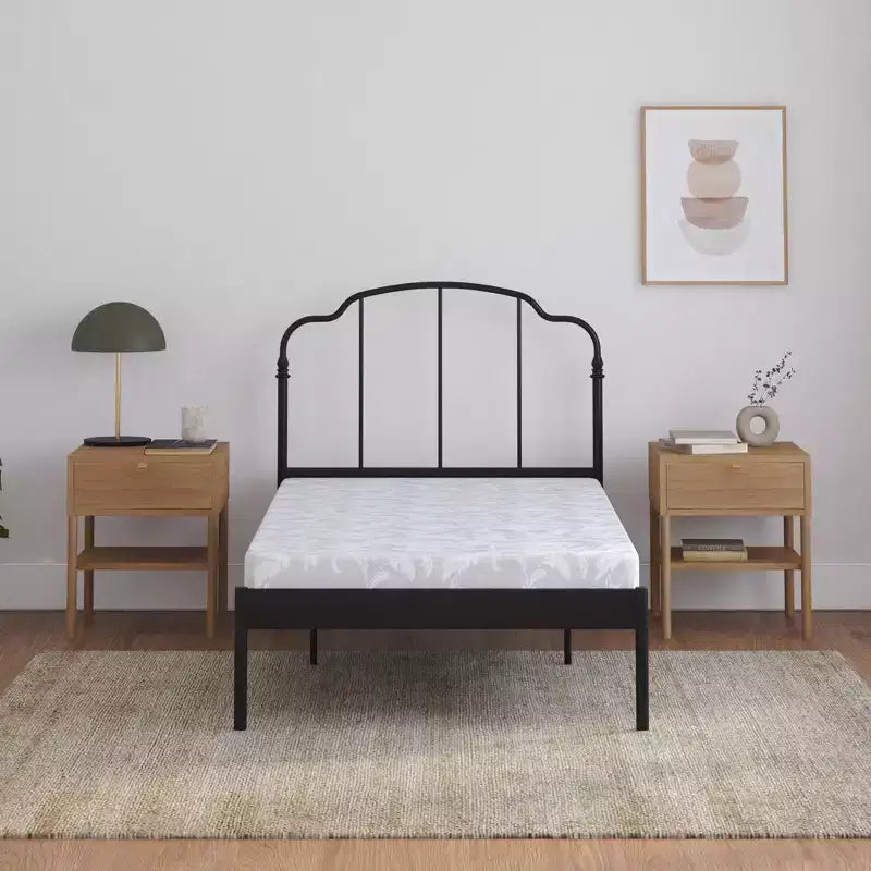 RealRooms Slumber Space 5-Inch Polyester Filled Mattress with Jacquard Cover