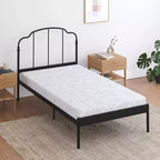 RealRooms Slumber Space Materasso in Poliestere con Imbottitura da 5 Pollici e Rivestimento Jacquard