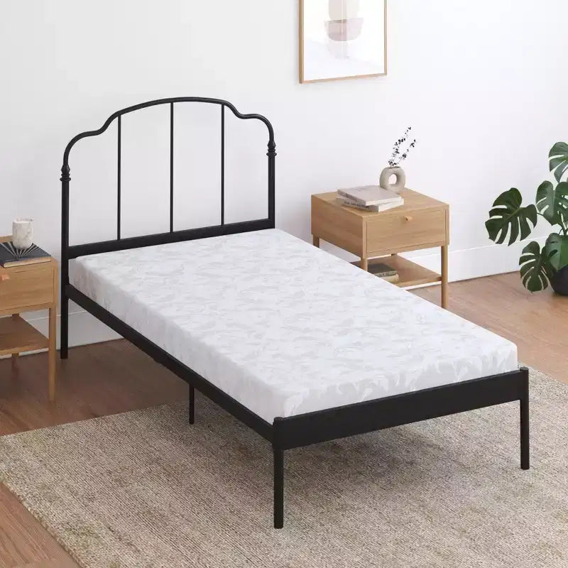 RealRooms Slumber Space 5-Inch Polyester Filled Mattress with Jacquard Cover