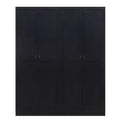 Set of 2 Hopkins Modern 4 Shelf Storage Closets - Manhattan Comfort