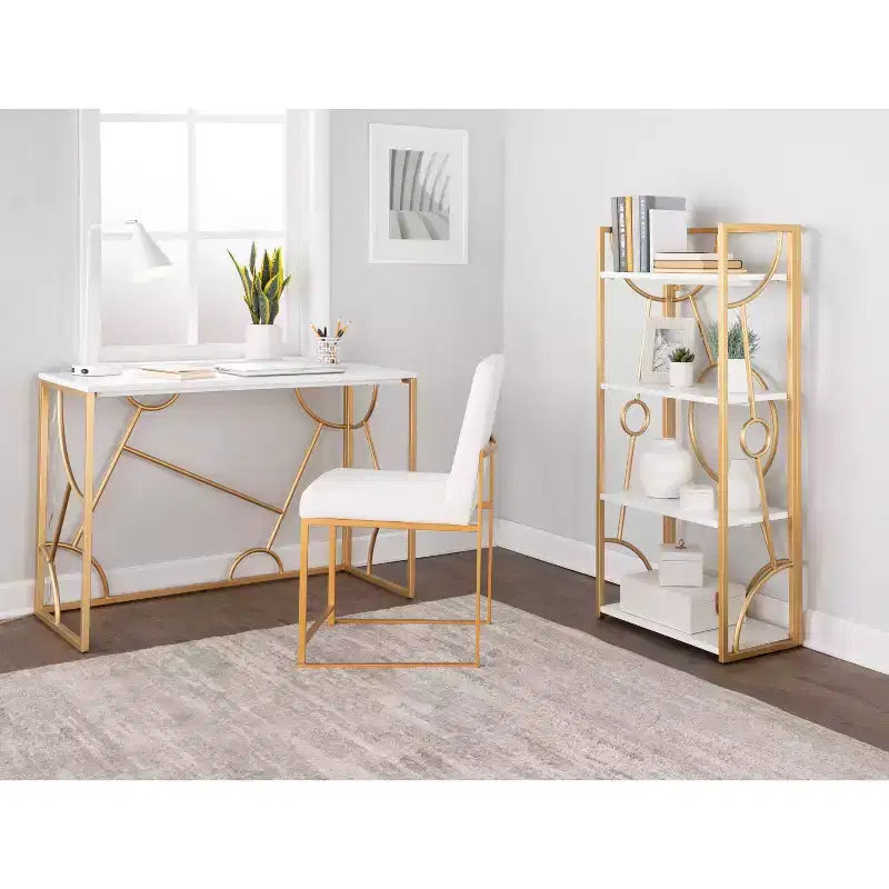 Constellation Writing Desk Wood - LumiSource