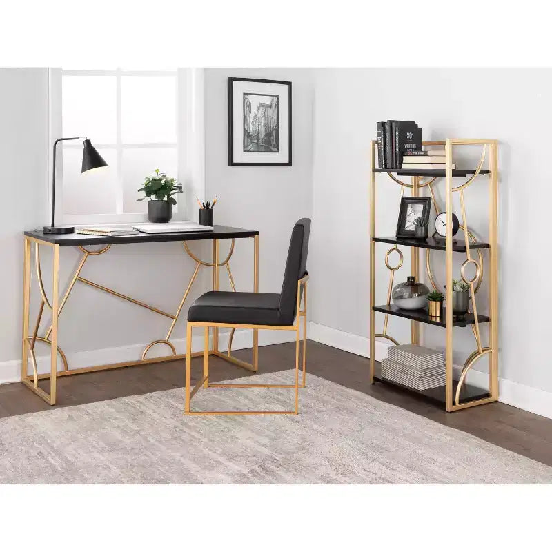 Constellation Writing Desk Wood - LumiSource