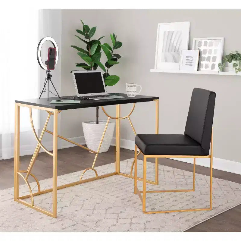 Constellation Writing Desk Wood - LumiSource