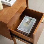 Set of 2 Doris 2 - Drawer end table with Built-In Outlets | HULALA HOME
