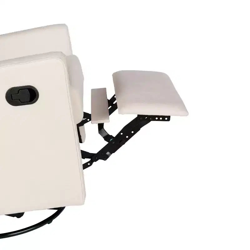 Merrick Lane 3-in-1 Traditional Manual Recliner Rocker Swivel Glider Chair