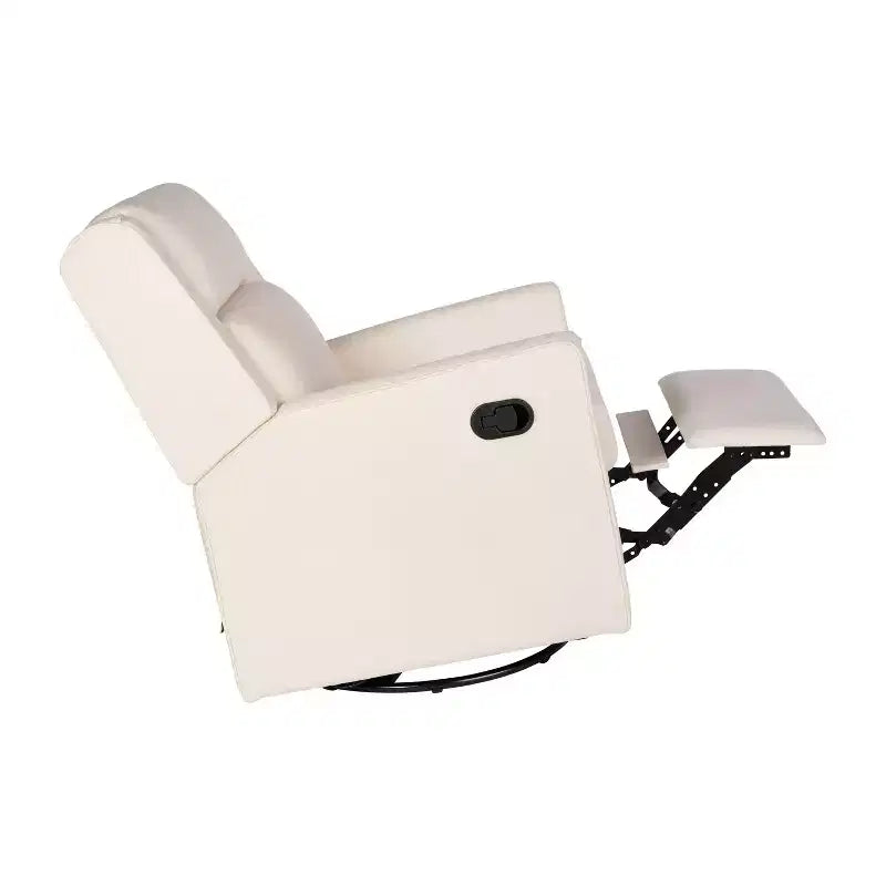 Merrick Lane 3-in-1 Traditional Manual Recliner Rocker Swivel Glider Chair
