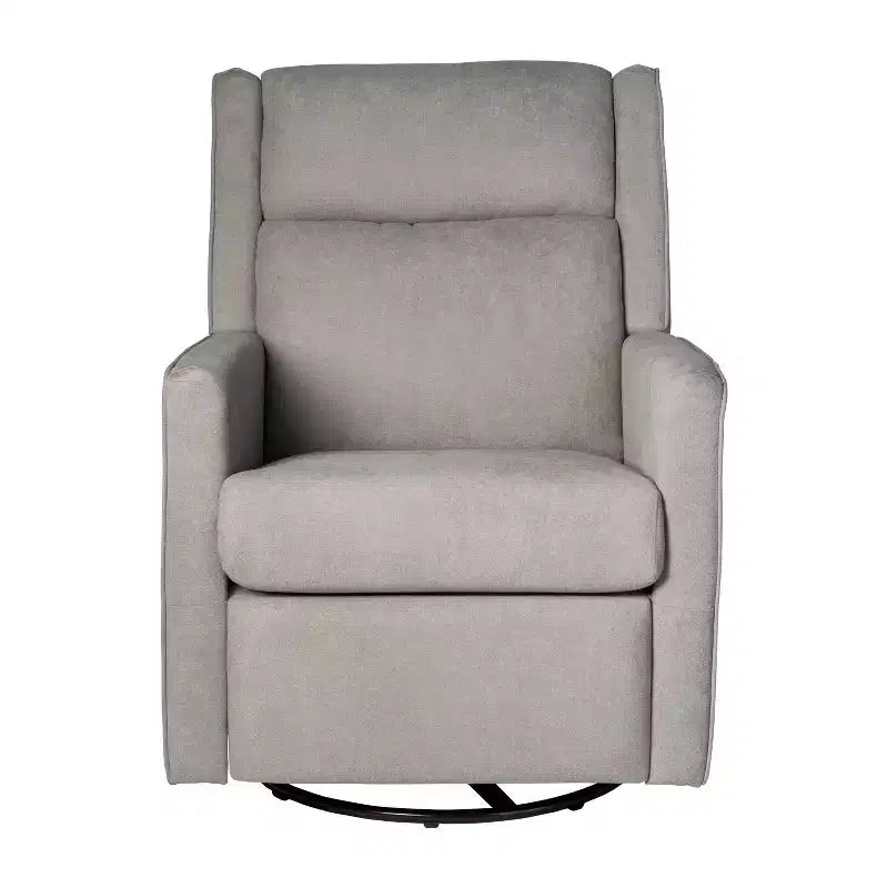 Merrick Lane 3-in-1 Traditional Manual Recliner Rocker Swivel Glider Chair