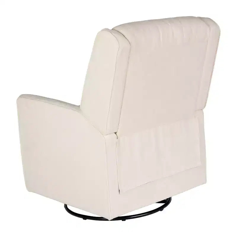 Merrick Lane 3-in-1 Traditional Manual Recliner Rocker Swivel Glider Chair