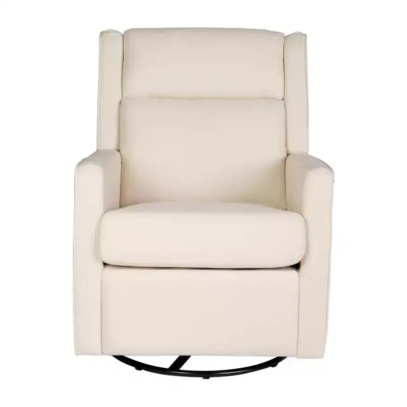 Merrick Lane 3-in-1 Traditional Manual Recliner Rocker Swivel Glider Chair