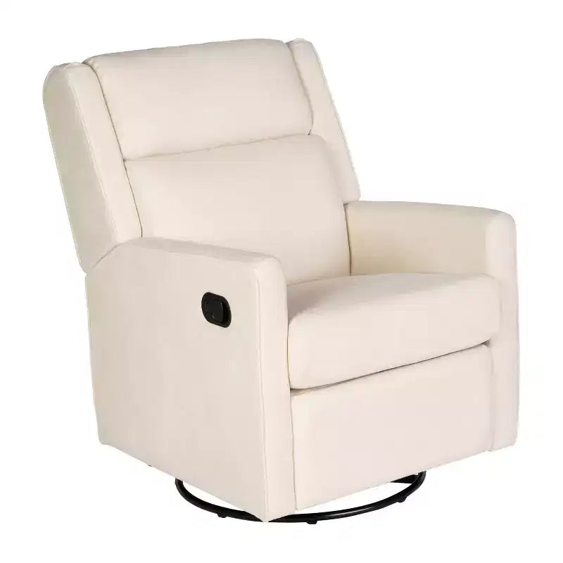Merrick Lane 3-in-1 Traditional Manual Recliner Rocker Swivel Glider Chair