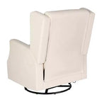 Emma and Oliver Manual Glider Rocker Recliner Chair with 360 Degree Swivel, Wingback Recliner Perfect for Living Room, Bedroom, or Nursery
