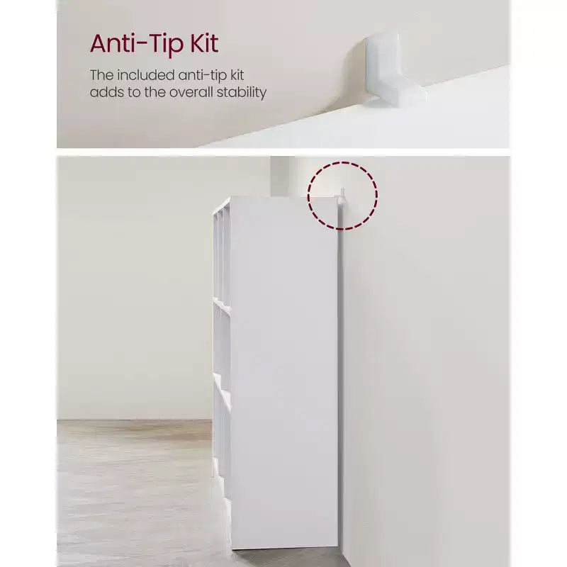 VASAGLE 8-Cube Bookcase Bookshelf Cube Storage Organizer Study Display Rack Storage Cabinet