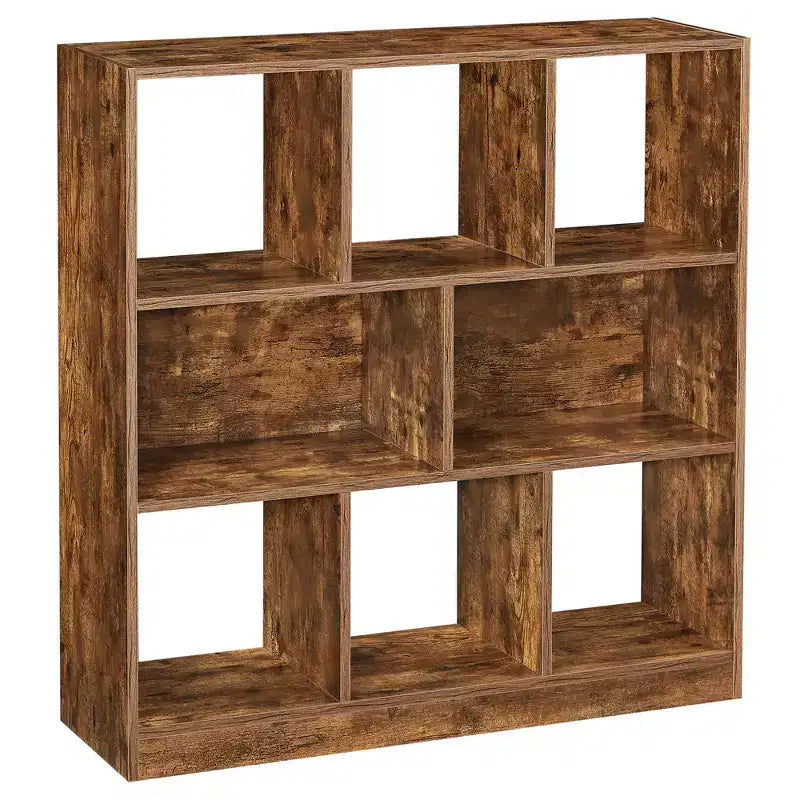 VASAGLE 8-Cube Bookcase Bookshelf Cube Storage Organizer Study Display Rack Storage Cabinet