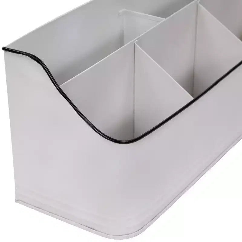 Northlight 14.25 White Rectangular Kitchen Utensil Storage Holder