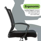 Sedia da ufficio Mid-Back Modern Home Zuna