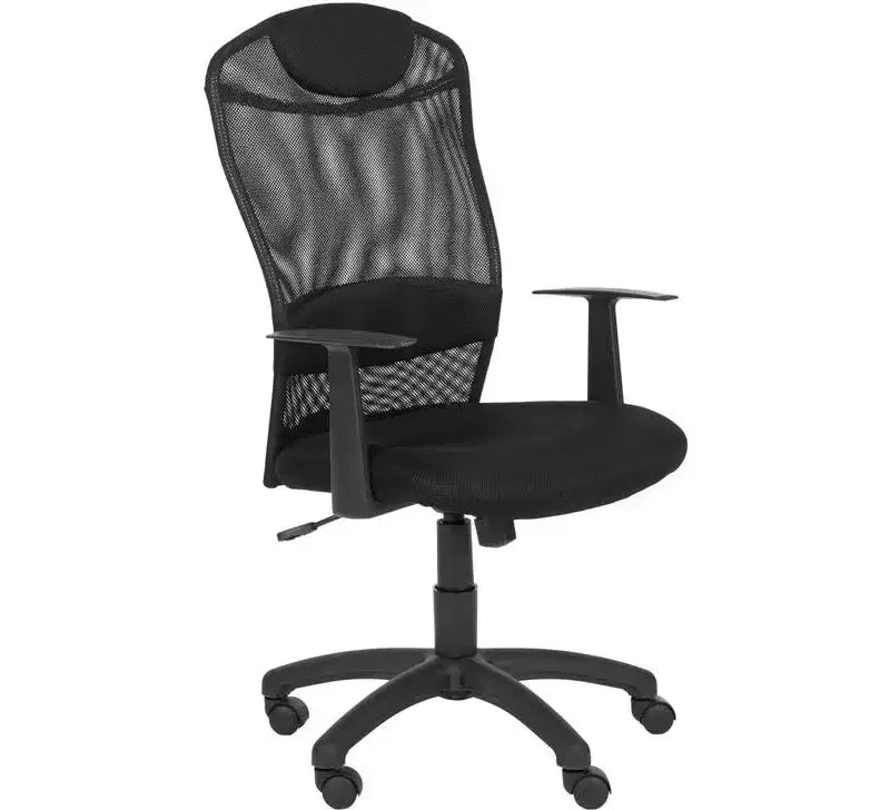 Shane Swivel Desk Chair - Height Adjustable - FOX8504 - Black - Safavieh