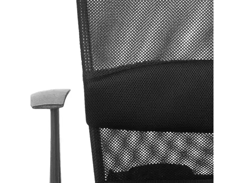 Shane Swivel Desk Chair - Height Adjustable - FOX8504 - Black - Safavieh