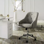 Evelynn Tufted Swivel Office Chair - Safavieh