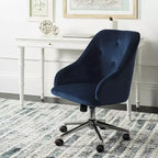 Evelynn Tufted Swivel Office Chair - Safavieh