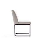 Set of 8 Serena Modern Leatherette Upholstered Dining Chair Set - Manhattan Comfort