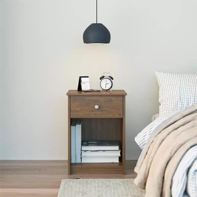 Ameriwood Home Ellwyn Nightstand with Drawer