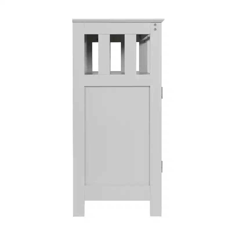 Emma and Oliver 40 Inch Buffet and Sideboard with Open Storage Shelf and Double Door Storage Cabinet