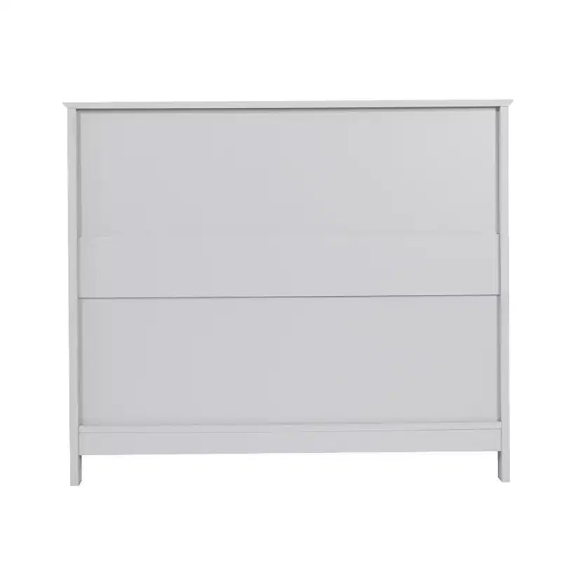 Emma and Oliver 40 Inch Buffet and Sideboard with Open Storage Shelf and Double Door Storage Cabinet