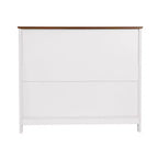 Emma and Oliver 40 Inch Buffet and Sideboard with Open Storage Shelf and Double Door Storage Cabinet