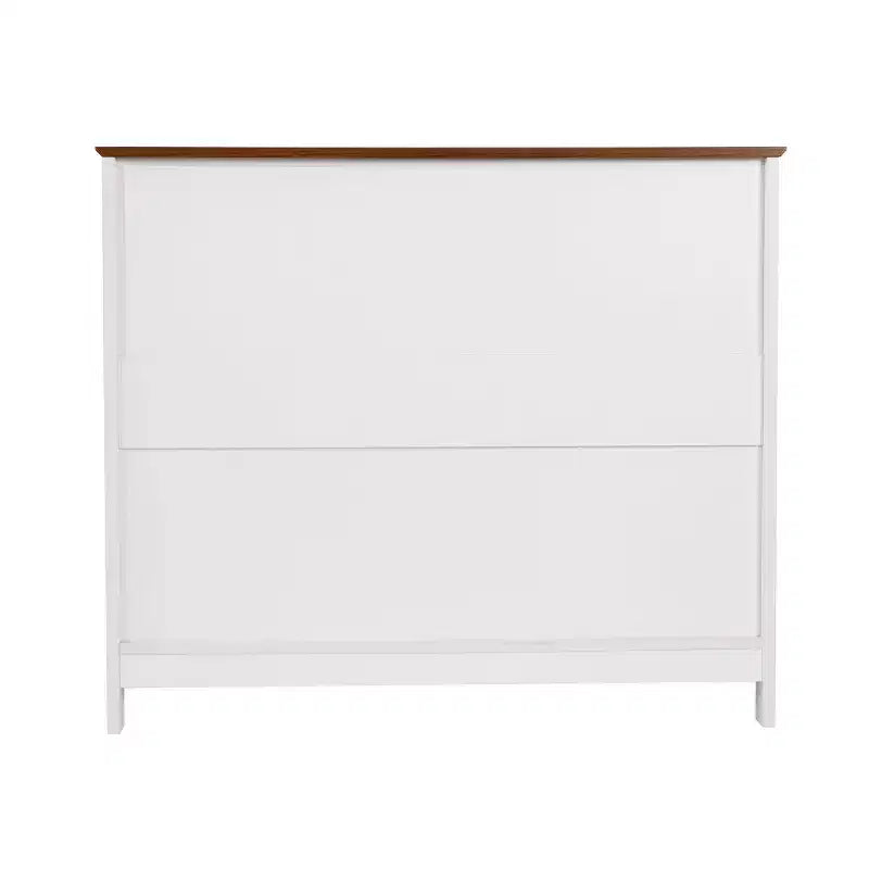 Emma and Oliver 40 Inch Buffet and Sideboard with Open Storage Shelf and Double Door Storage Cabinet
