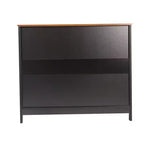 Emma and Oliver 40 Inch Buffet and Sideboard with Open Storage Shelf and Double Door Storage Cabinet
