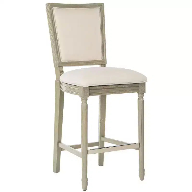 Buchanan Rectangle Bar Stool (Set Of 2) - FOX6246 - Safavieh Couture