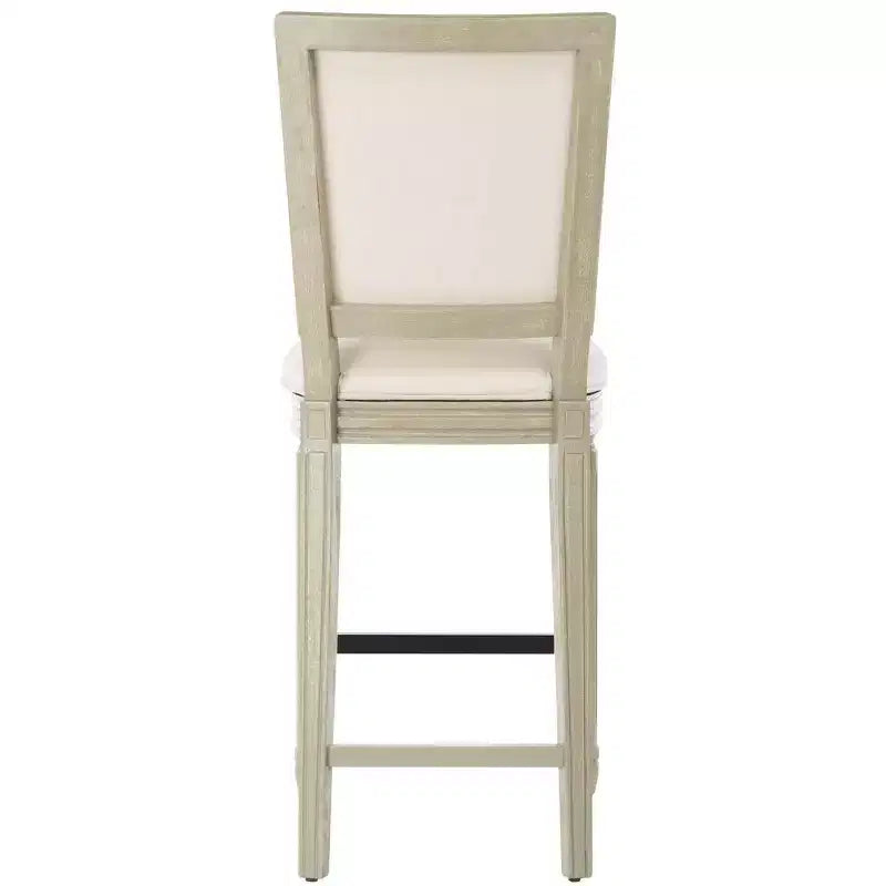 Buchanan Rectangle Bar Stool (Set Of 2) - FOX6246 - Safavieh Couture