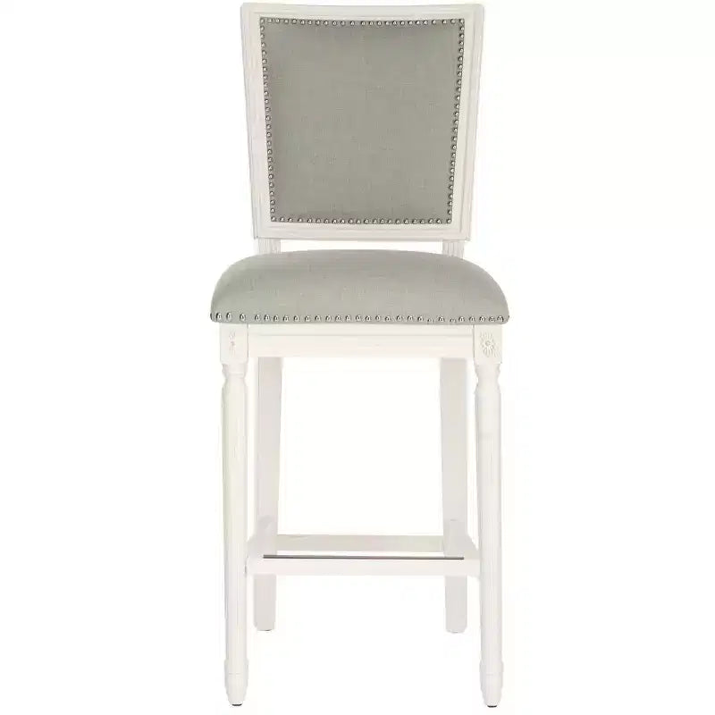 Buchanan Rectangle Bar Stool (Set Of 2) - FOX6246 - Safavieh Couture